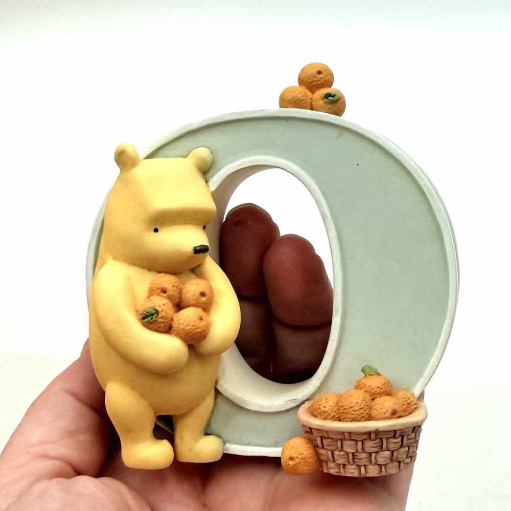 Michel & Company Disney Classic Winnie the Pooh Alphabet Letter O Figurine - Picture 2 of 8